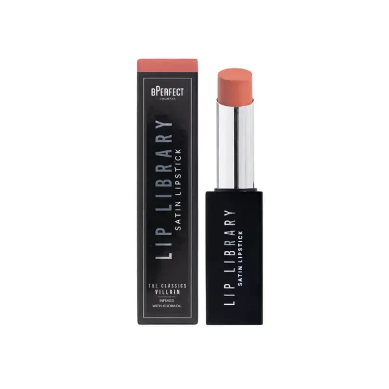Labbra Lip Library Lipstick Villain - Deep Pink Nude - Rossetti