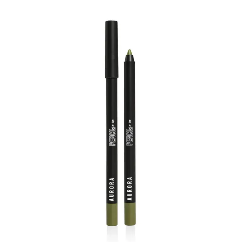 Occhi Pencil Me In - Soft Kohl Eyeliner Pencils Aurora - Khaki Green - Matita occhi
