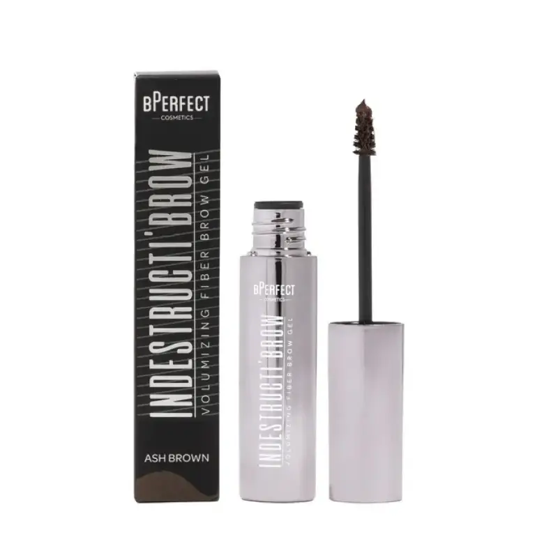 Sopracciglia Indestructi'Brow - Brow Fiber Gel Mascara Ash Brown - Gel e mascara Sopracciglia