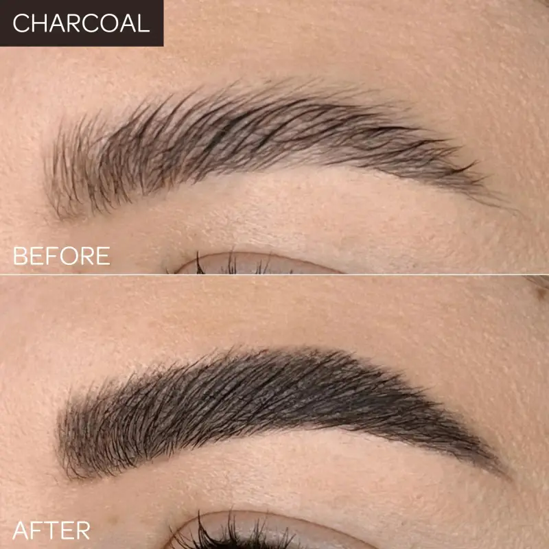 Sopracciglia Indestructi'Brow - Brow Fiber Gel Mascara Charcoal - Gel e mascara Sopracciglia miniatura 3