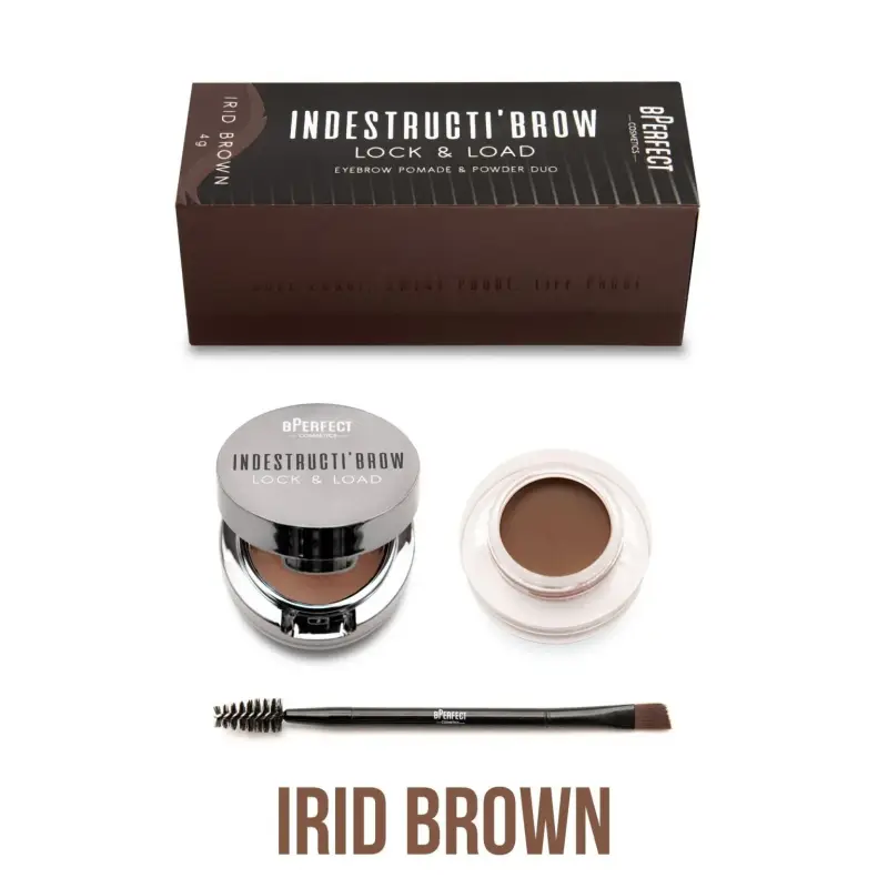 Sopracciglia Indestructibrow Lock & Load Brow Pomade Irid Brown - Gel e mascara Sopracciglia