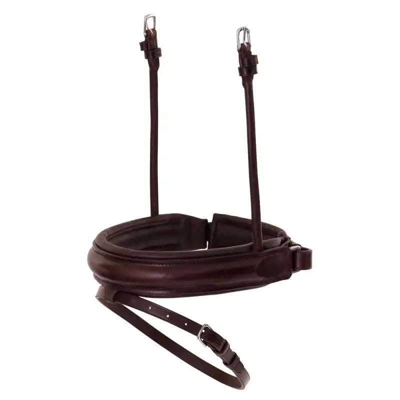 Museruola in cuoio curvo BR Equitation Pull-back