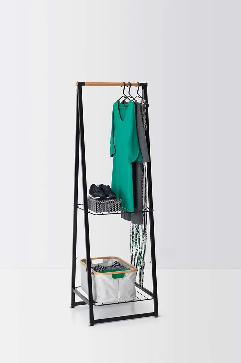 appendiabiti da terra Linn Nero miniatura 4