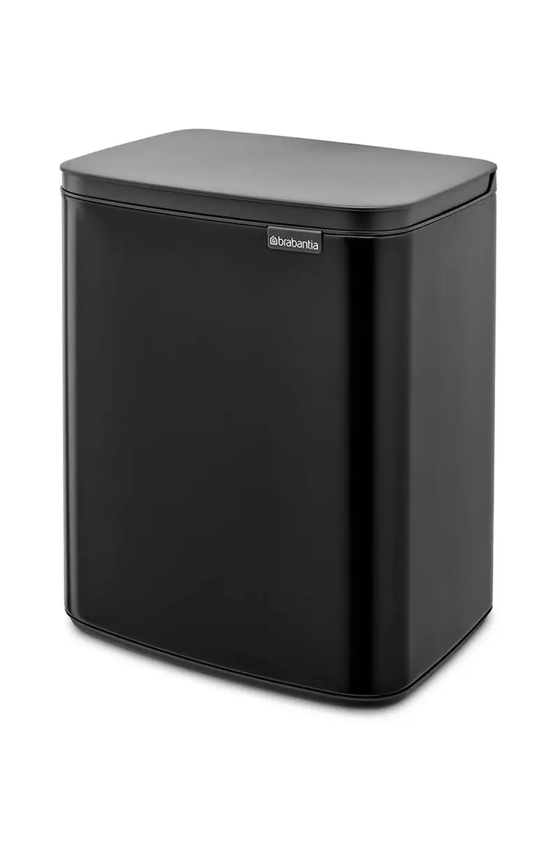 cestino dei rifiuti Bo, 12 L Nero miniatura 2