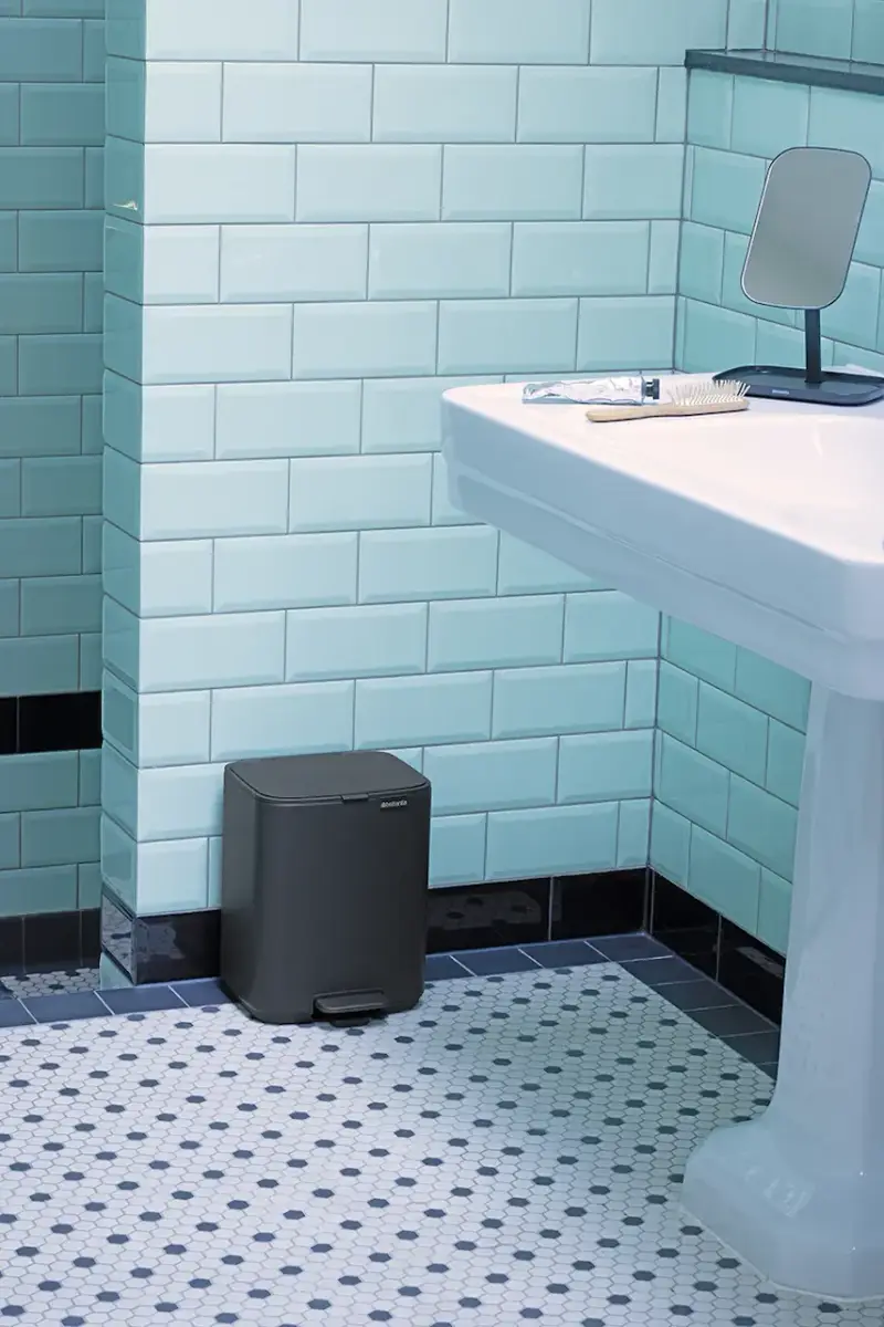 cestino dei rifiuti Bo 7 L Nero miniatura 5