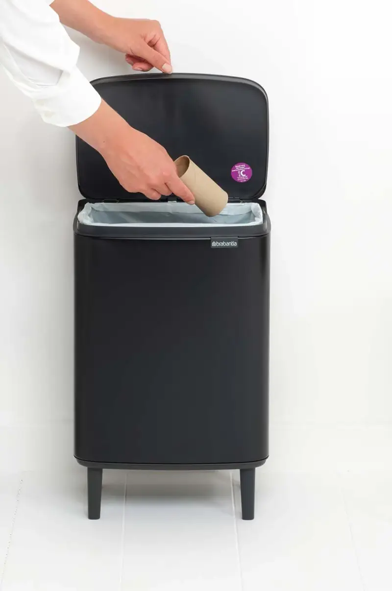 cestino dei rifiuti Bo Bin Hi 12 L Nero miniatura 5