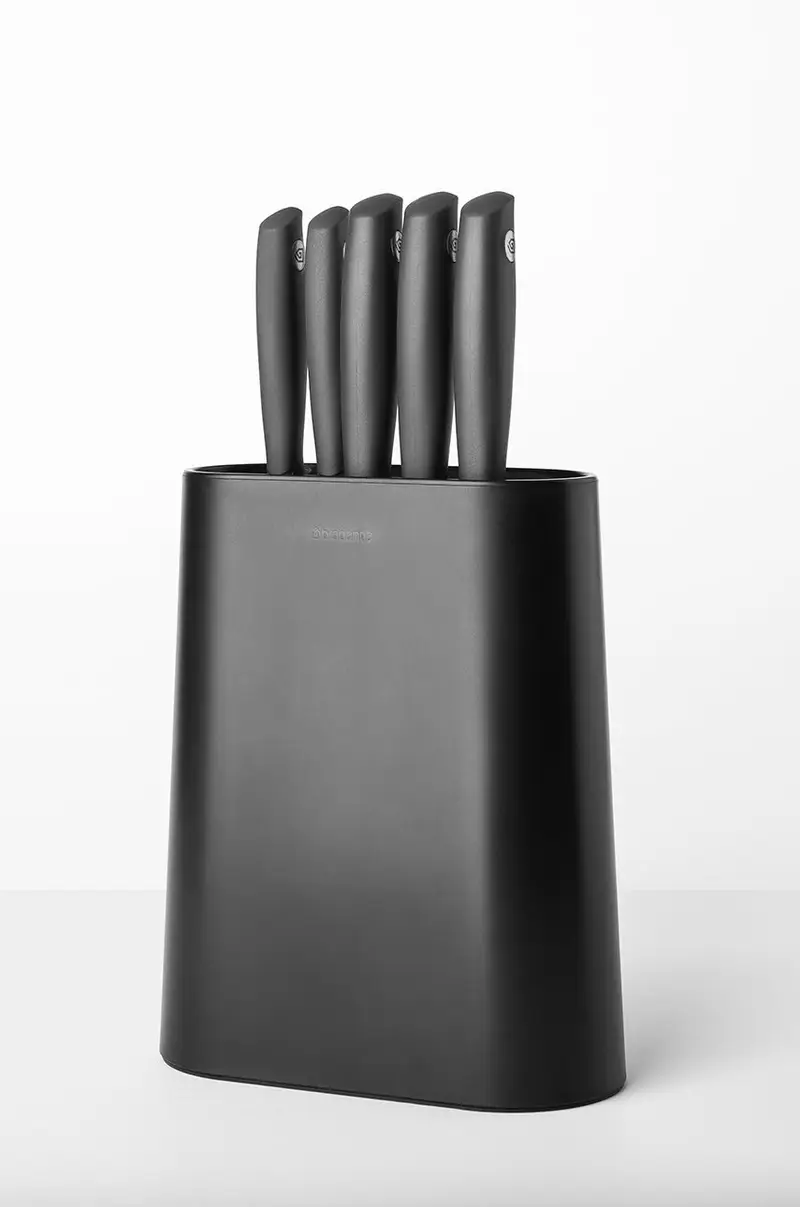 set coltellli con organizer pacco da 6 Grigio miniatura 2