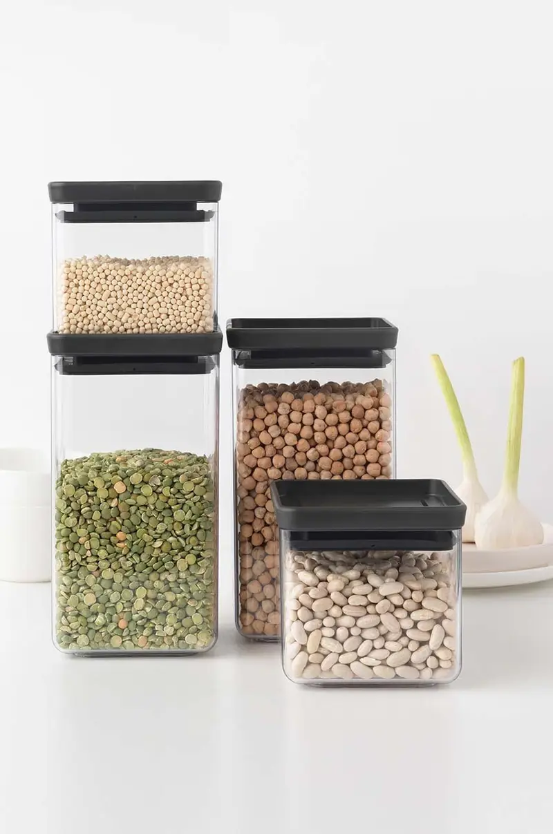 set di contenitori Tasty+ pacco da 4 Transparente miniatura 4