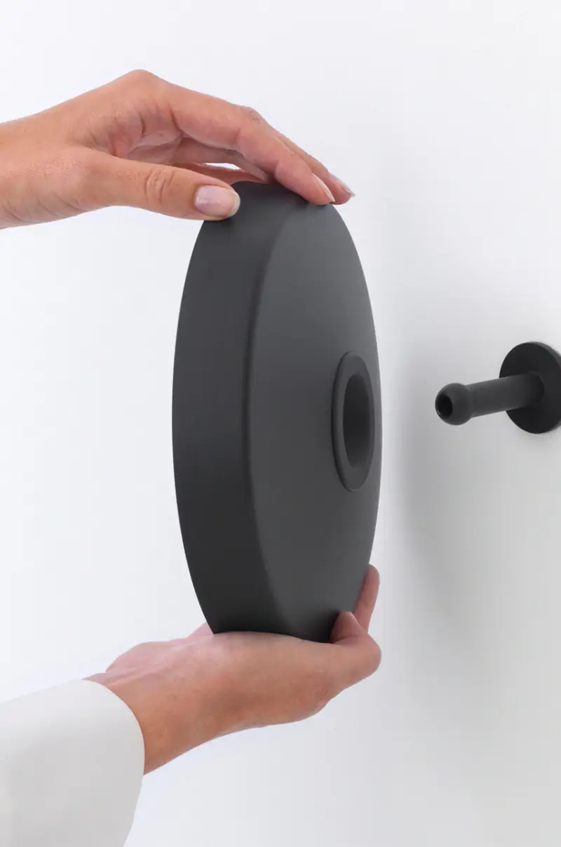 specchio da parete Grigio miniatura 4