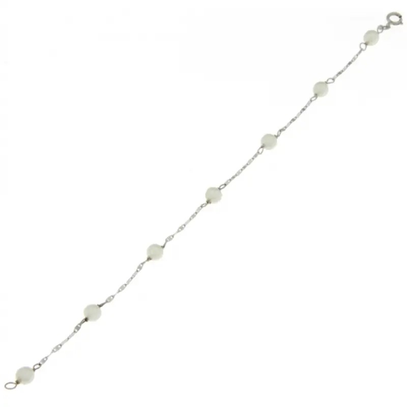 Bracciale Bambina Oro Bianco GL100821