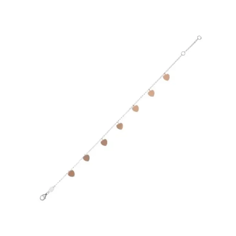 Bracciale Donna in Oro giallo con cuori GL100044