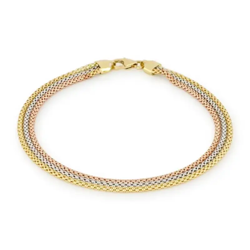 Bracciale donna in oro tre colori 803321718113