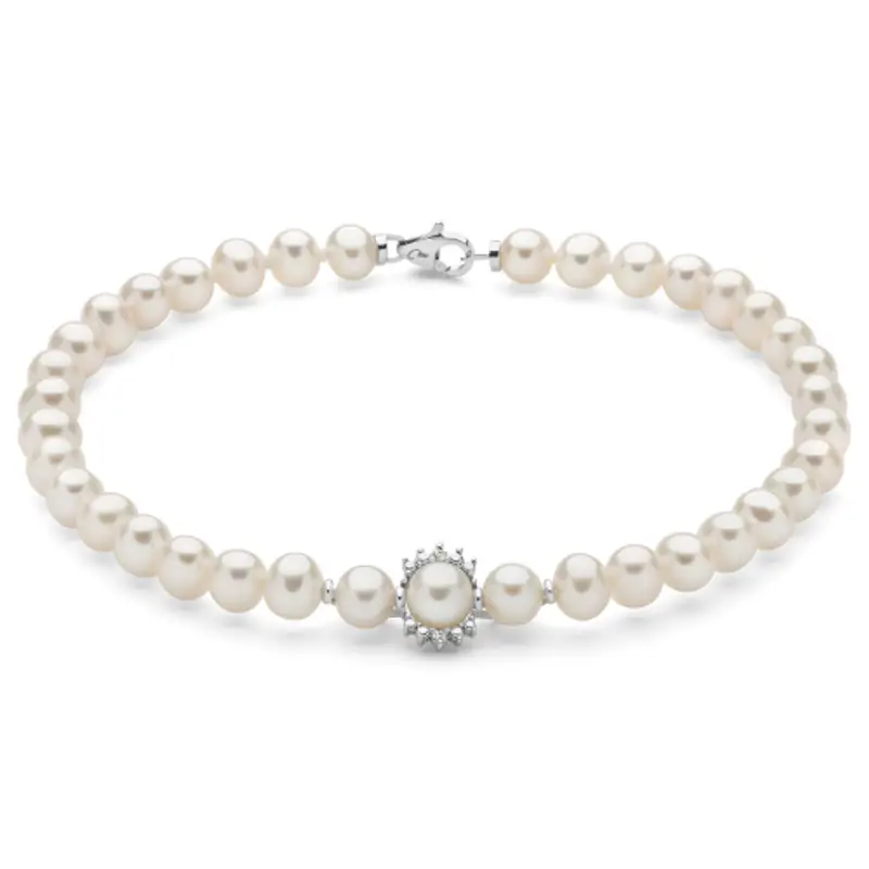 Bracciale Donna Miluna Perle PBR3583