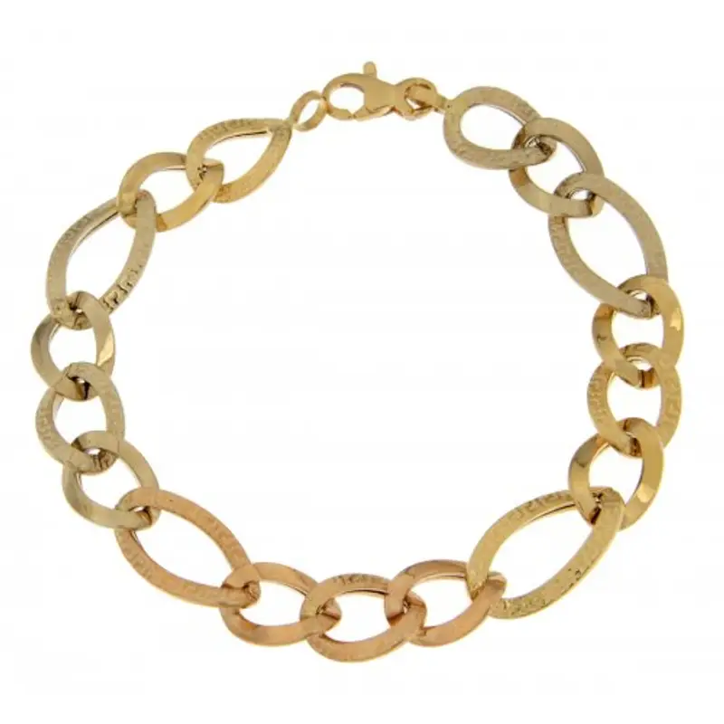 Bracciale Donna Oro Giallo Bianco Rosa GL100280