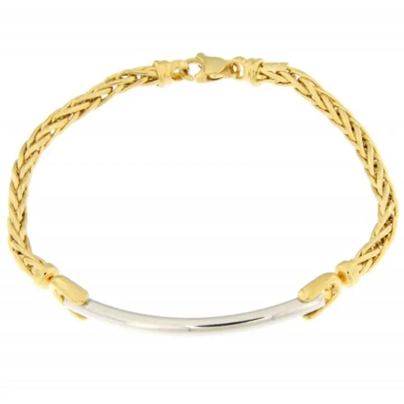 Bracciale Donna Unoaerre Oro Giallo Bianco GL100103