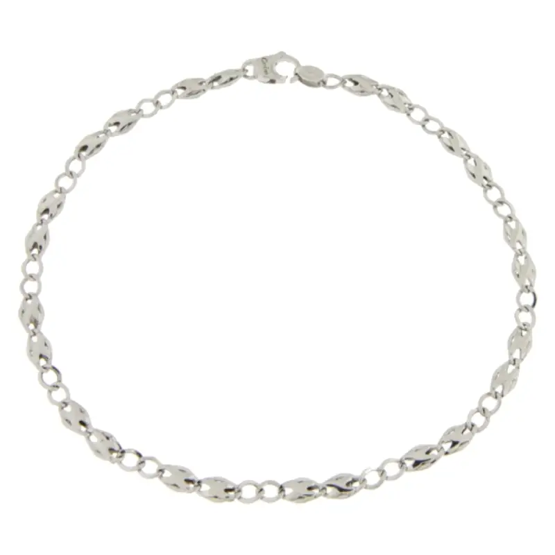 Bracciale Uomo in Oro Bianco GL100053