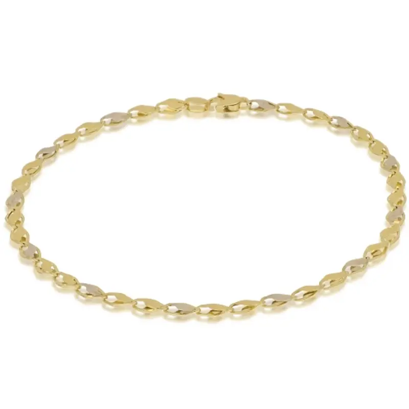 Bracciale Uomo in Oro Giallo e Bianco 803321718185