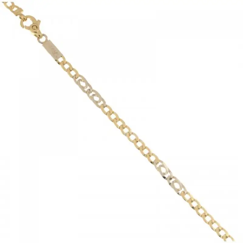Bracciale Uomo in Oro Giallo e Bianco 803321736659