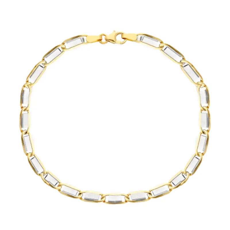 Bracciale Uomo Oro Bianco Giallo GL101866