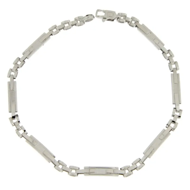 Bracciale Uomo Oro Bianco GL101100