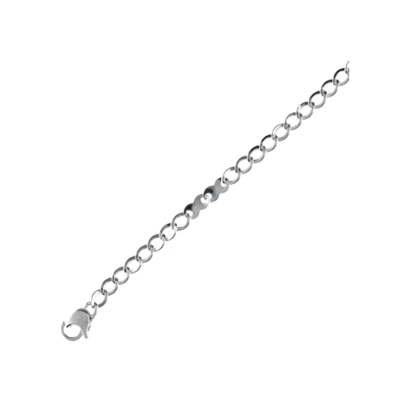 Bracciale Uomo Oro Bianco GL102051