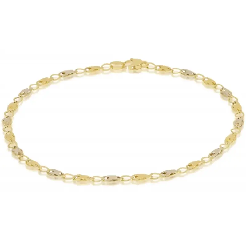 Bracciale Uomo Oro Giallo Bianco GL101350