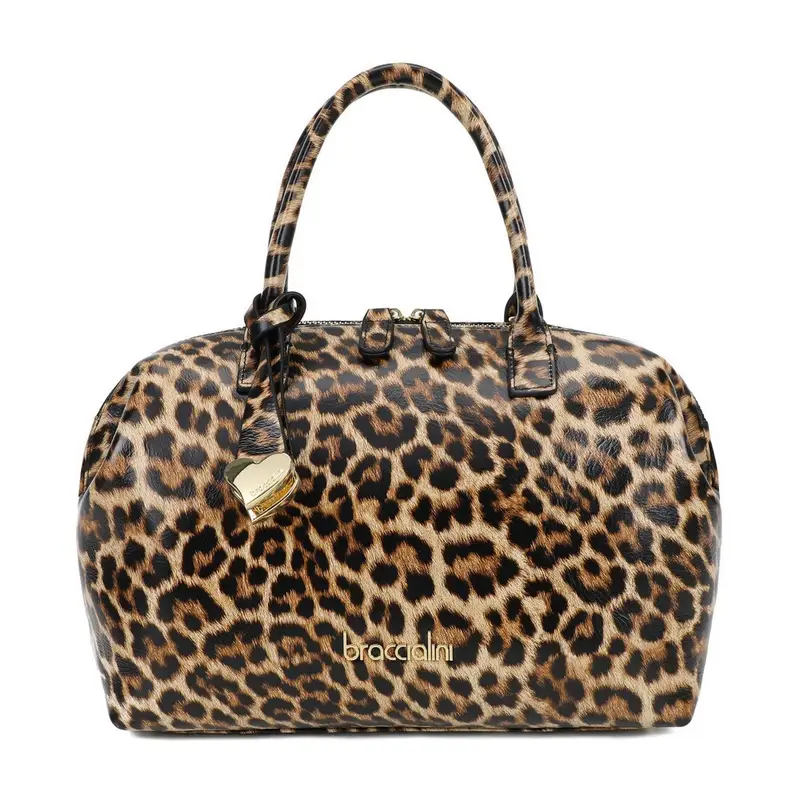 Borsa Braccialini Michelle Leopard
