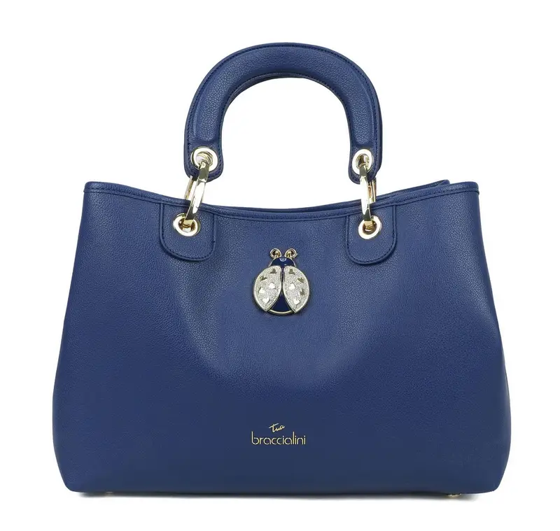 Borsa grande Braccialini Beth Jewels Blu