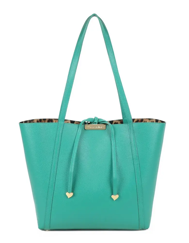 Borsa reversibile Braccialini Double Verde