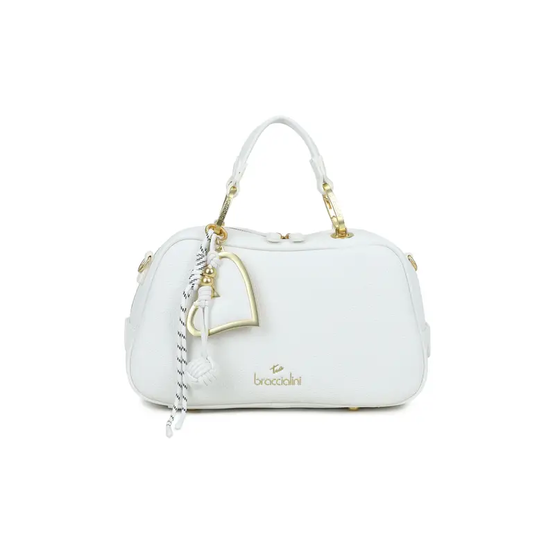 Candy Bauletto a mano e tracolla B19111 Bianco