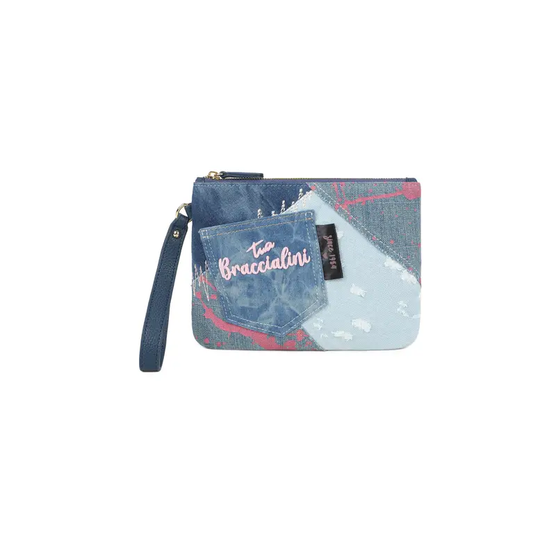 Milly Jeans Pochette B18990 Blu