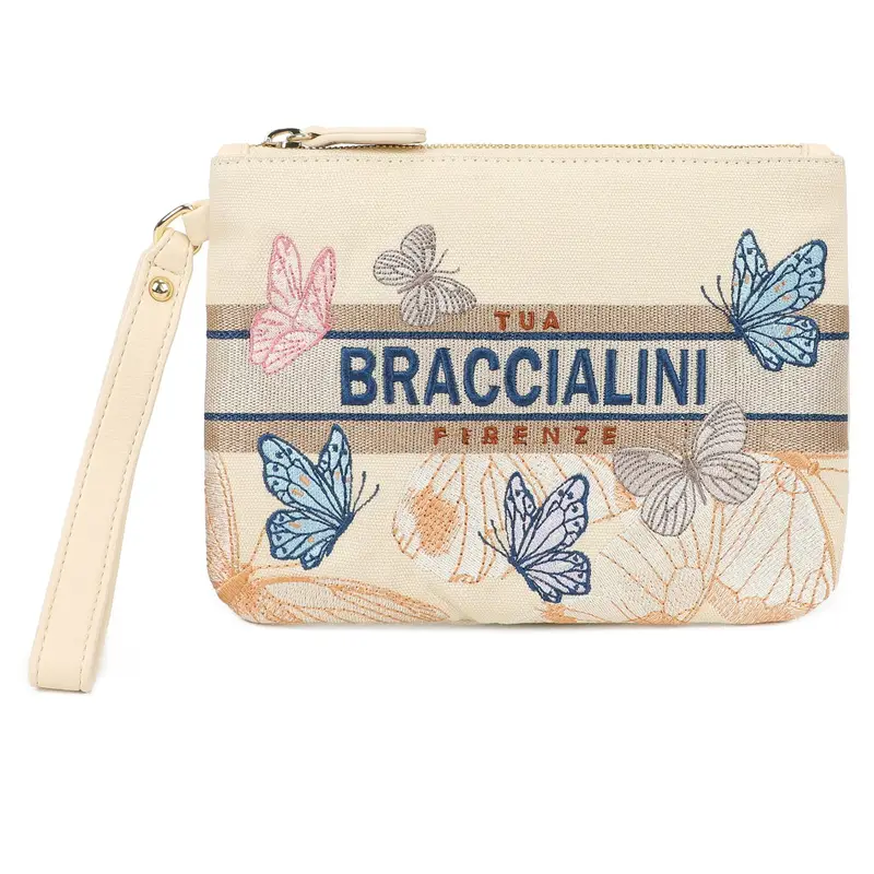 Milly Pochette B18992 Beige Butterfly