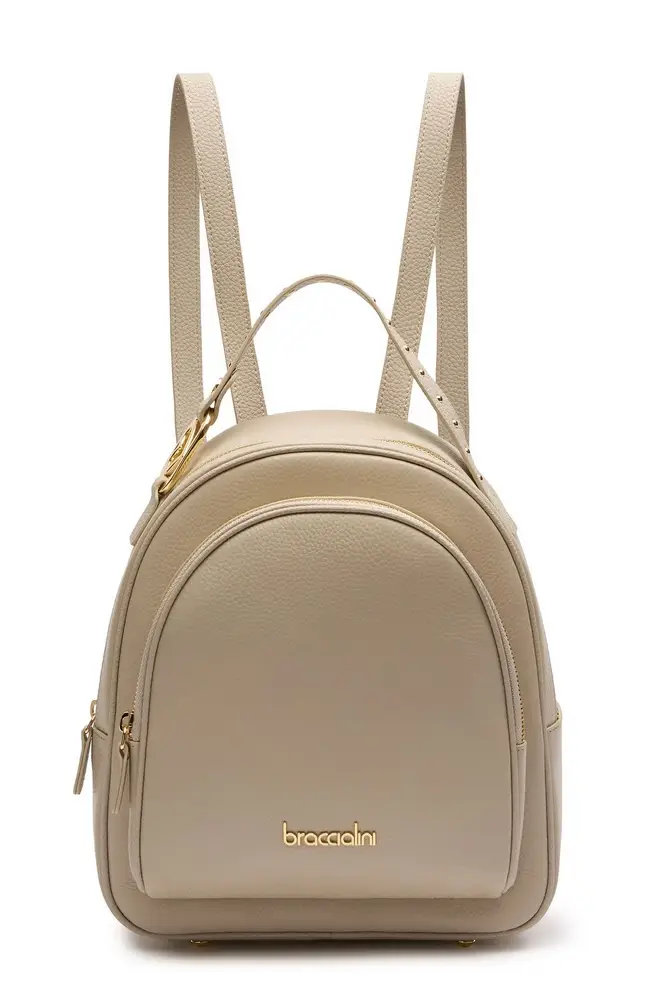 Zaino donna Braccialini Michelle Beige