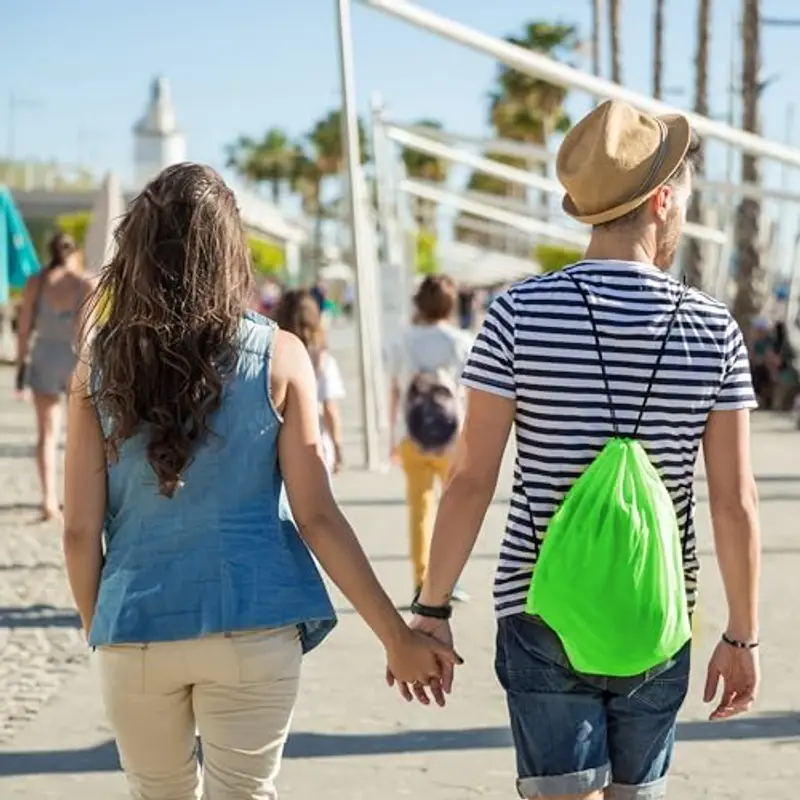 Bramble - 8 Sacchetti Sportivi per la Palestra/Scuola, Sacchetti per le Feste, Sacchetti per la Scuola e per i Viaggi miniatura 3