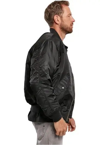 Brandit MA1 Jacket, Uomo, black, XXL miniatura 3