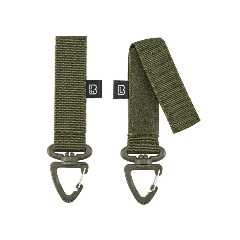 Moschettone per cintura e fibbia morbida Brandit (x2)