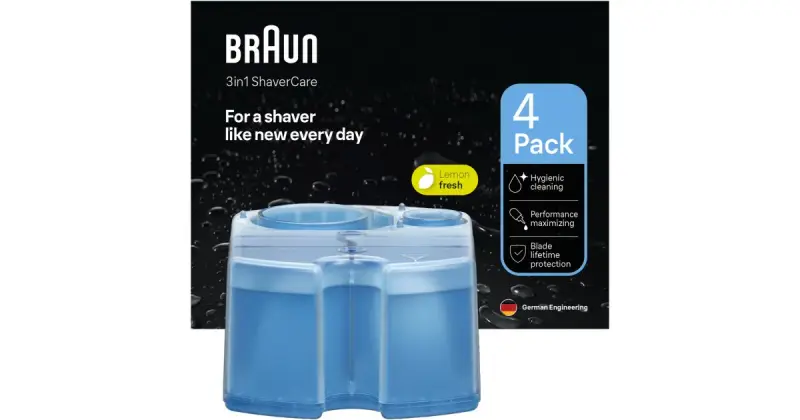 CCR Refill LemonFresh cartucce di ricambio per la stazione di pulizia con profumazione Lemon Fresh 4 pezzi