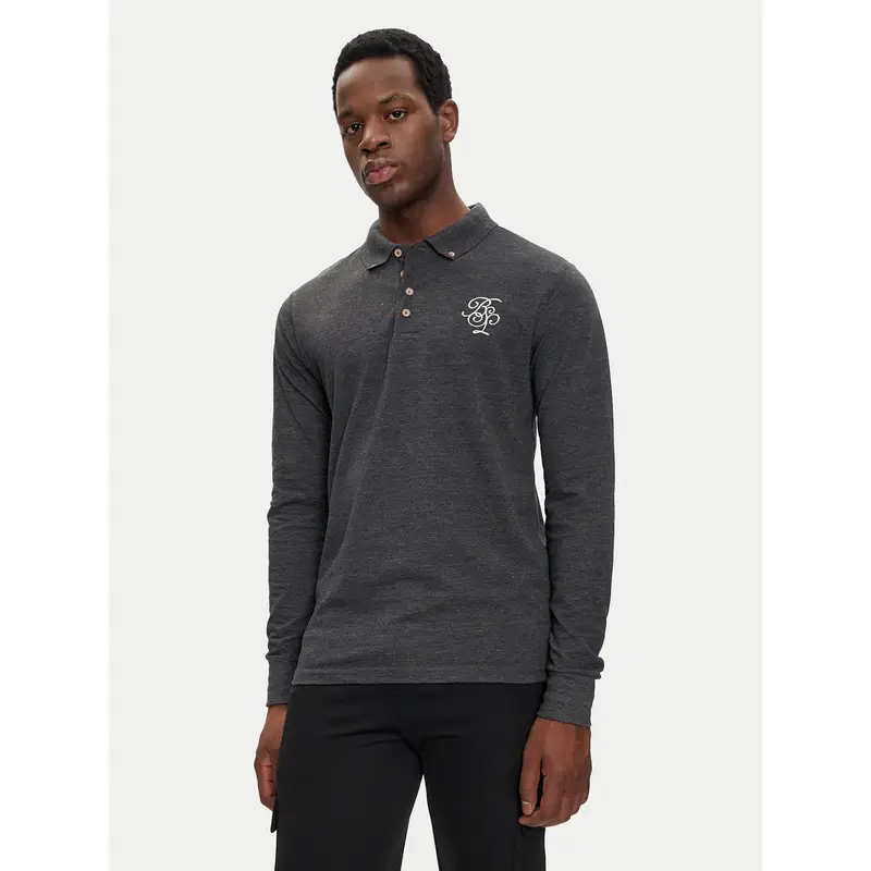 Polo MLT-412KLAY Grigio Regular Fit