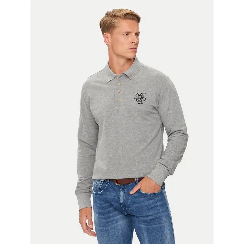 Brave Soul Polo Grigio 3800315