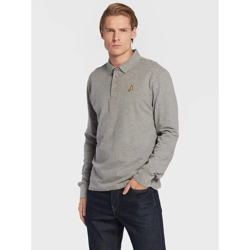 Brave Soul Polo Grigio 4205648
