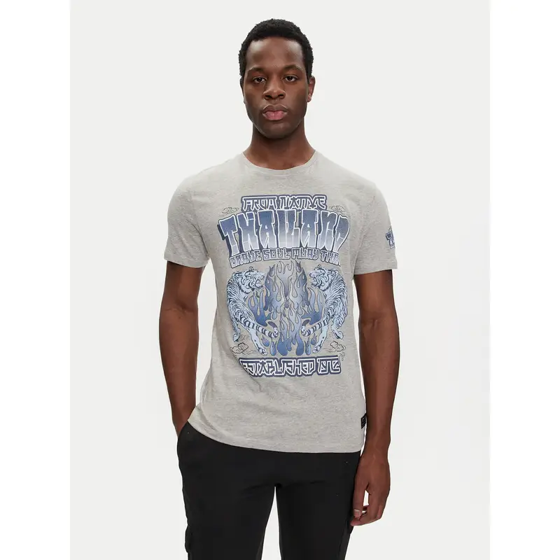 Brave Soul T-shirt Grigio 3210359