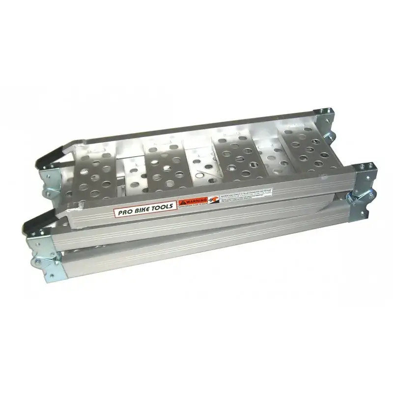 Rampa di carico tripla in alluminio Brazoline Pro Bike Tools