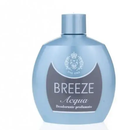 Breeze Deo Deodorante Squeeze Acqua 100Ml Antiodore Antisudore