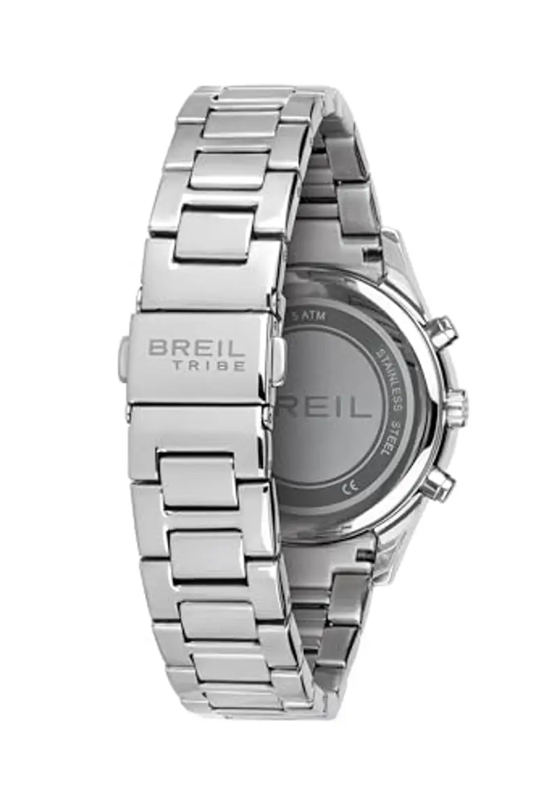 Breil, Collezione C'est Chic, Orologio Donna, Bracciale in Acciaio con Cristalli e Quadrante con Lavorazione Sunray, Resistente all'Acqua, Movimento al Quarzo PE902, Cassa 36 mm, Chiusura con Pulsanti miniatura 3