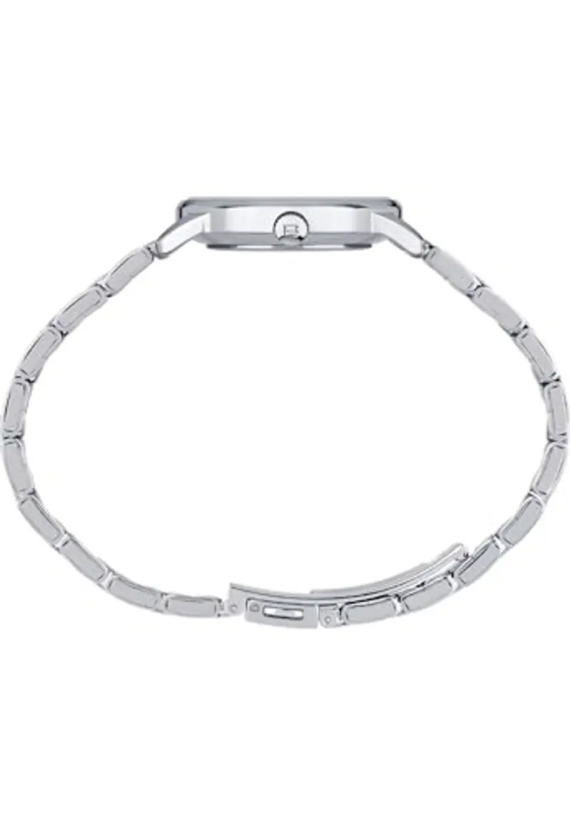 Breil, Collezione Classic Elegance, Orologio Donna, in Acciaio Silver, Movimento al Quarzo Solo Tempo, Quadrante Blu, Lunetta con Pattern Zigrinato, Resistente all'Acqua, Silver-Blu miniatura 2