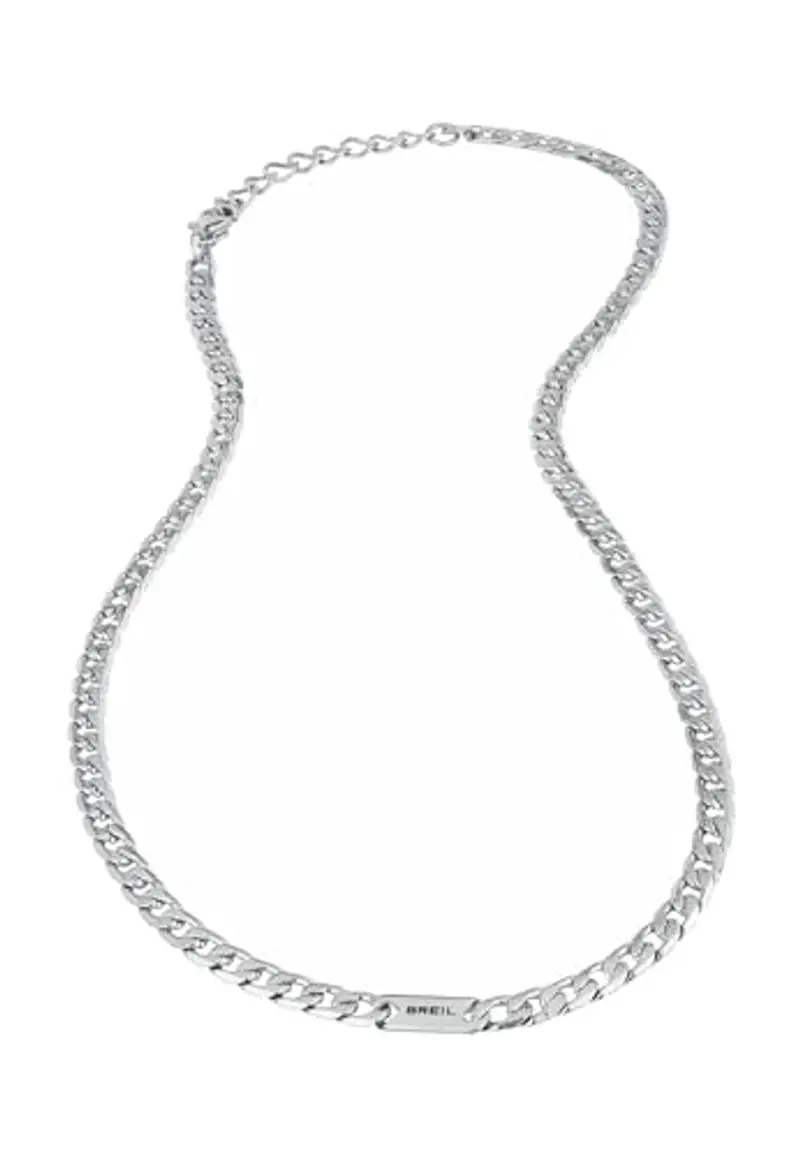 Breil Gioiello uomo della collezione groovy. Collana in acciaio lucido della lunghezza di 47cm con chiusura a moschettone. La referenza è tj1980