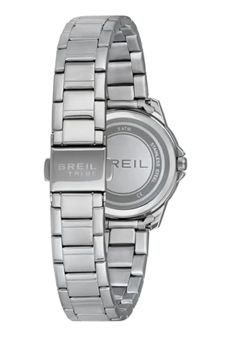 Breil Orologio DONNA CLASSIC ELEGANCE quadrante MONO-COLORE BIANCO movimento SOLO TEMPO - 3 LANCETTE QUARZO e BRACCIALE ACCIAIO ARGENTO EW0195 miniatura 3