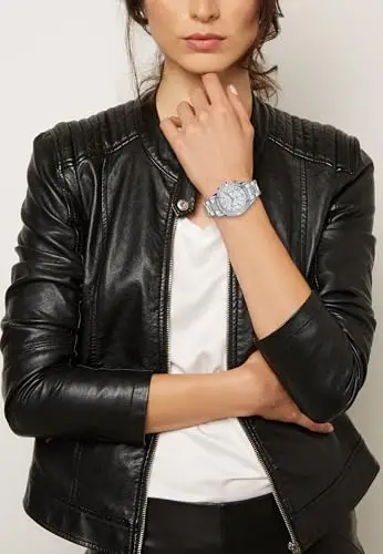 BREIL - Orologio Donna Collezione C'EST CHIC EW0275 - Orologio da Polso con Quadrante Analogico Bianco con Cristalli miniatura 3