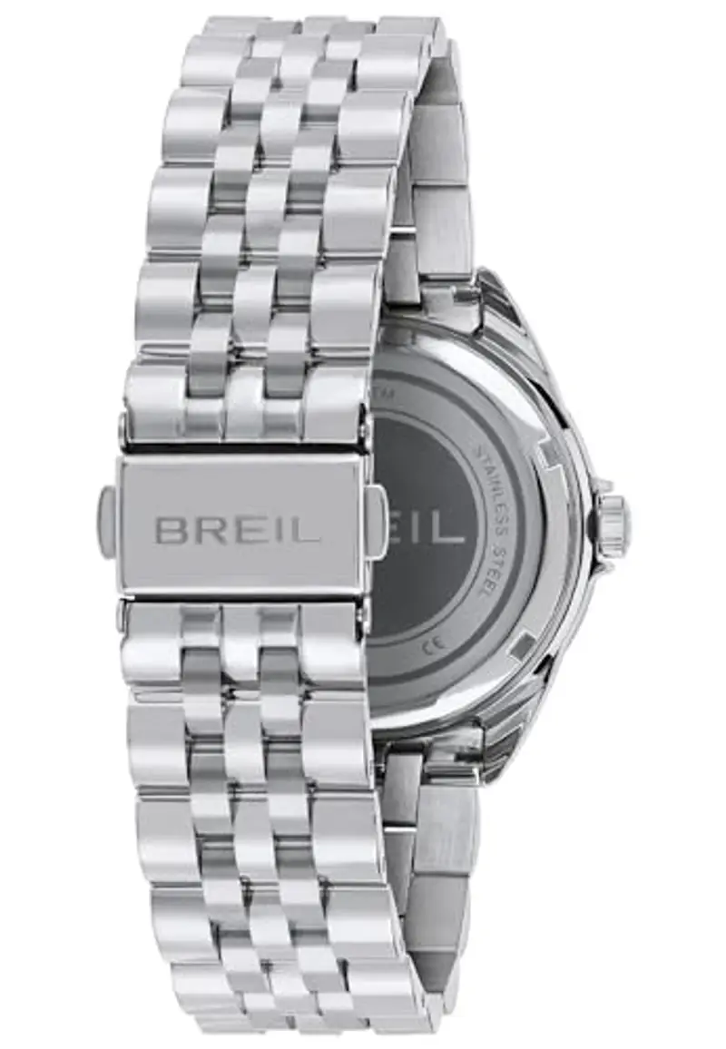 Breil Orologio DONNA HYPER quadrante MONO-COLORE BIANCO movimento SOLO TEMPO - 3 LANCETTE QUARZO e BRACCIALE ACCIAIO ARGENTO TW1974 miniatura 3