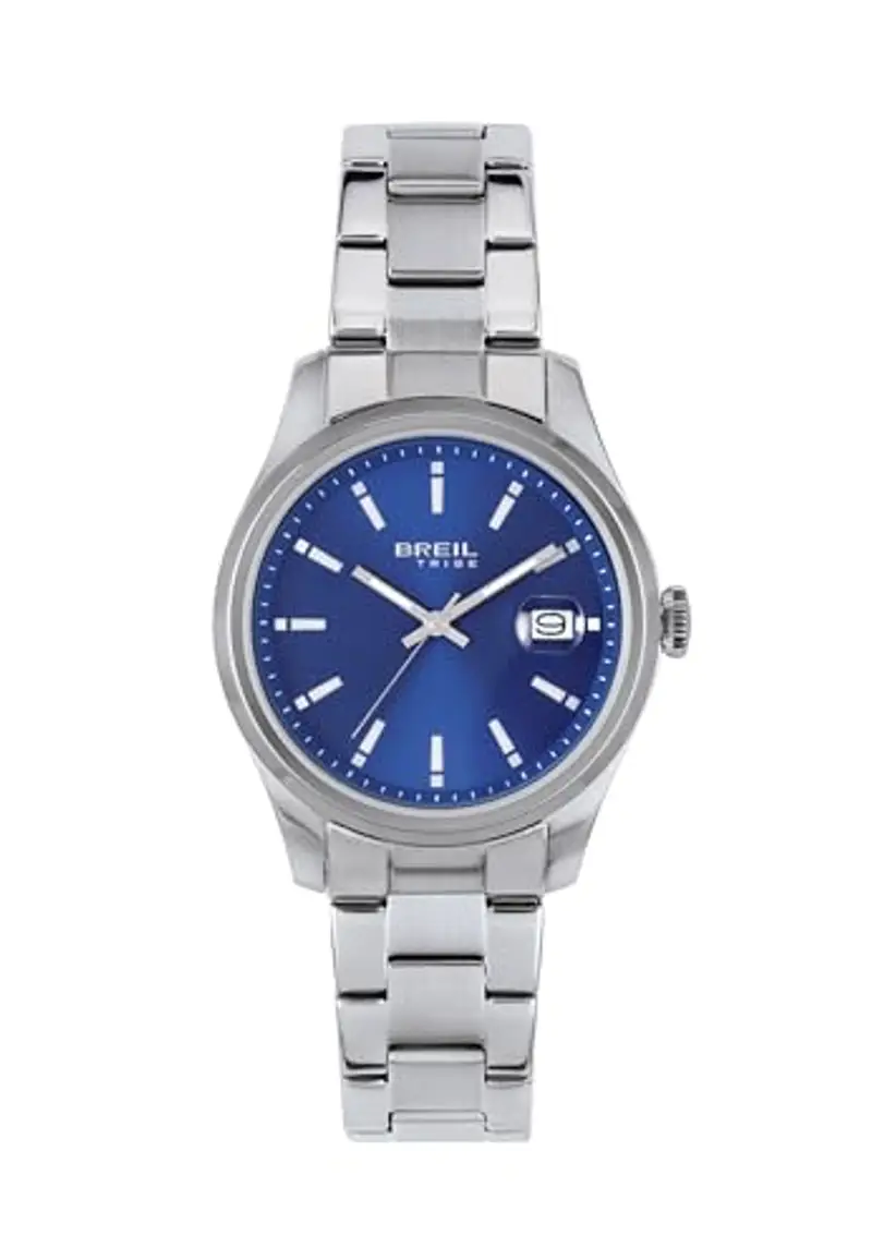 Breil Orologio EW0759 DONNA CLASSIC ELEGANCE quadrante MONO-COLORE BLU movimento QUARZO e BRACCIALE ACCIAIO ARGENTO